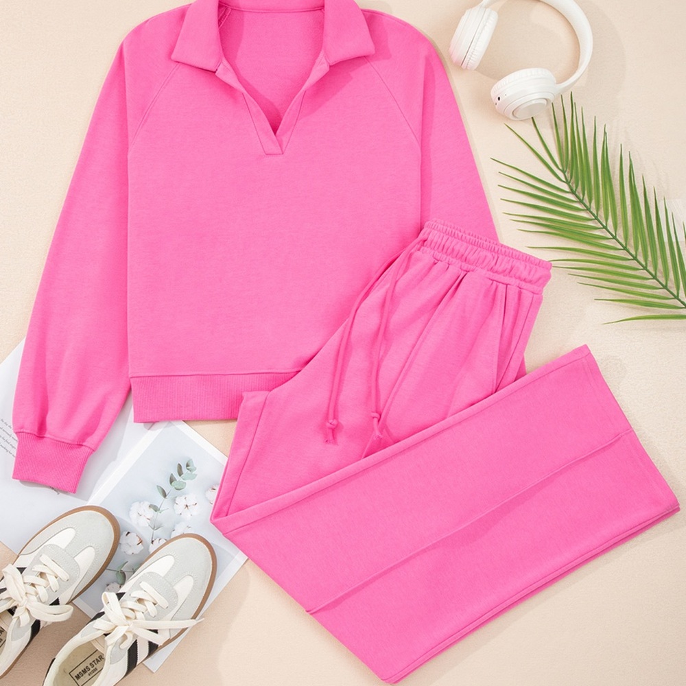 Pink Women's Jogger Set - Picture 2 of 10